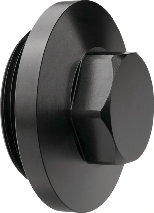 Ignition Inspection Cover - Black Anodized Aluminum - XT500 TT500