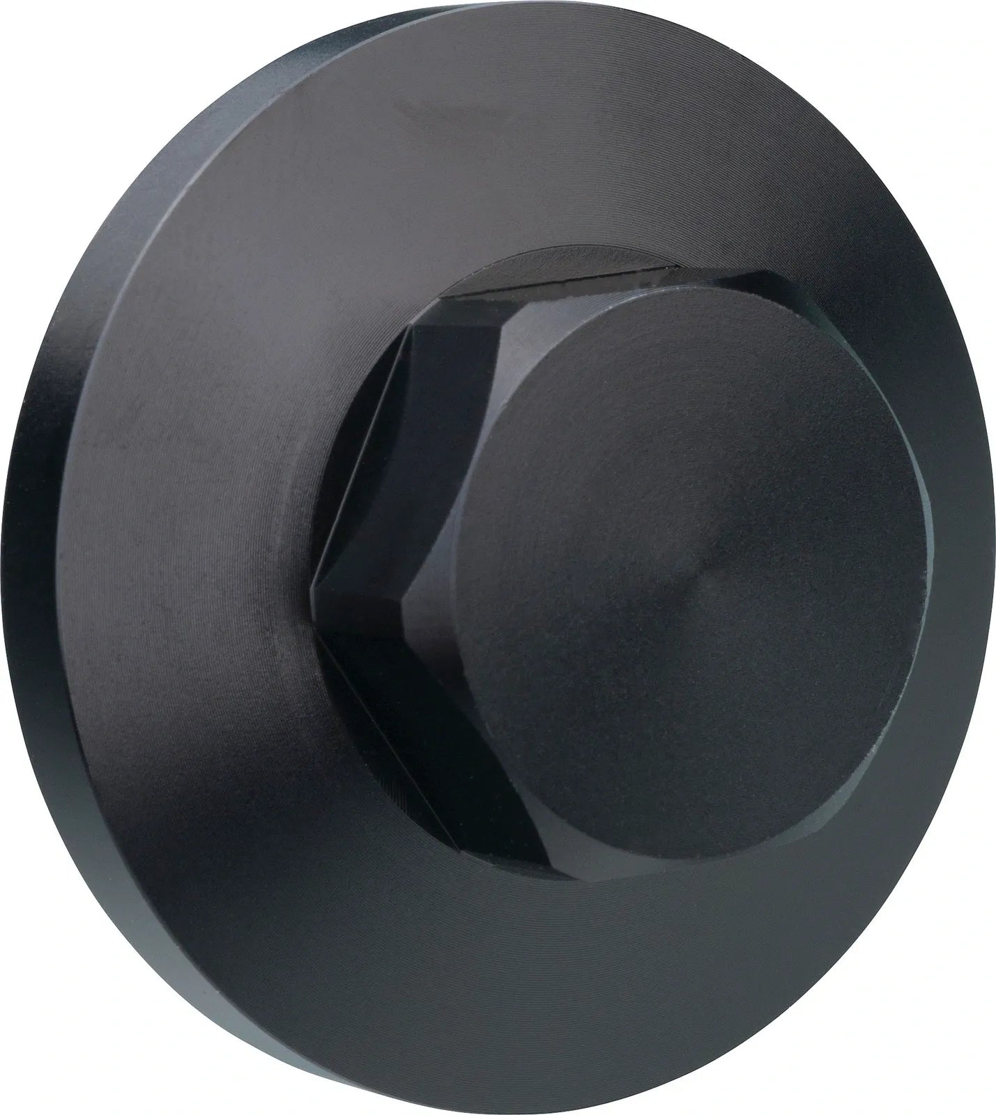 Ignition Inspection Cover - Black Anodized Aluminum - XT500 TT500
