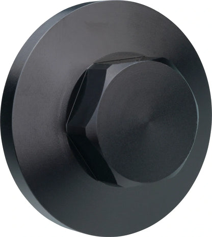 Ignition Inspection Cover - Black Anodized Aluminum - XT500 TT500