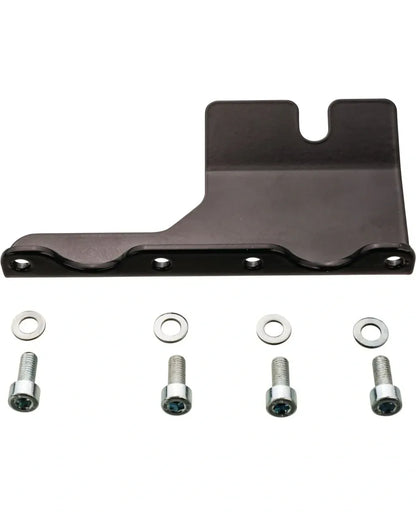 Carburetor Bar/Heat Barrier/Heat Protection Plate - Black Coated Aluminum - XT550 XT600 TT600 SRX600 XTZ660 SZR660