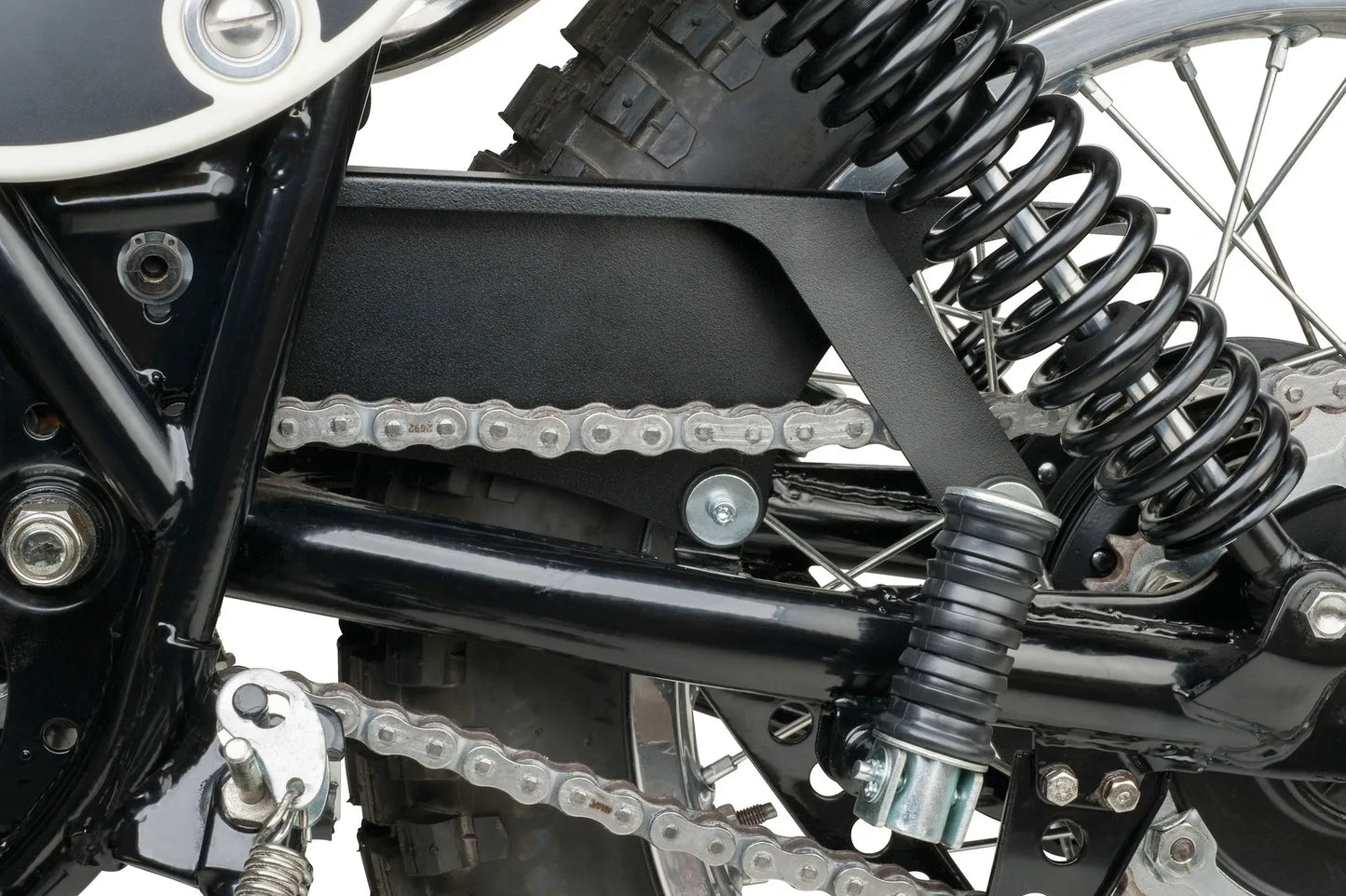 Mini Chain Guard - Matte Black - XT500