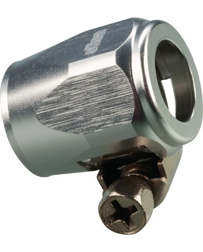 Oil Breather/Crankcase End Cap, Anodized Silver Aluminum - SR500 SR400 TT500 XT500 XT600 TT600 Universal