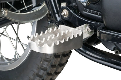 Stainless Wide Platform Footpegs - XT500 TT500