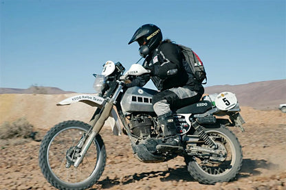 Aluminum Handlebar - 'Enduro' - High type - Silver -XT500 XT600/Z MT03 XTZ660 XT660R/X XTZ750 TDM850 TDM900 Universal