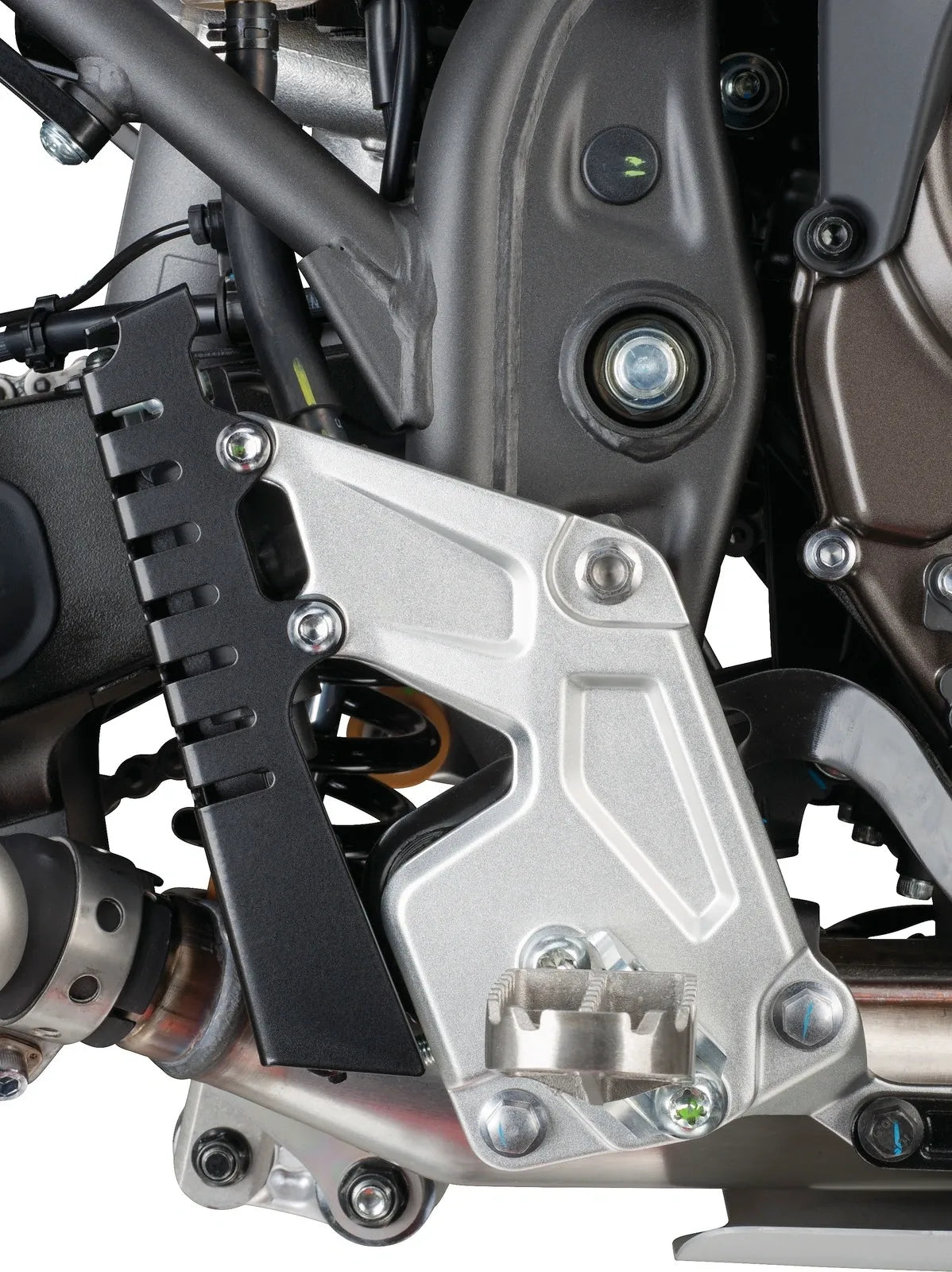 KEDO Rear Brake Master Cylinder - Protector/Cover - 'Full' - Stainless Steel Black Coated - T700 Ténéré700 (XTZ690)