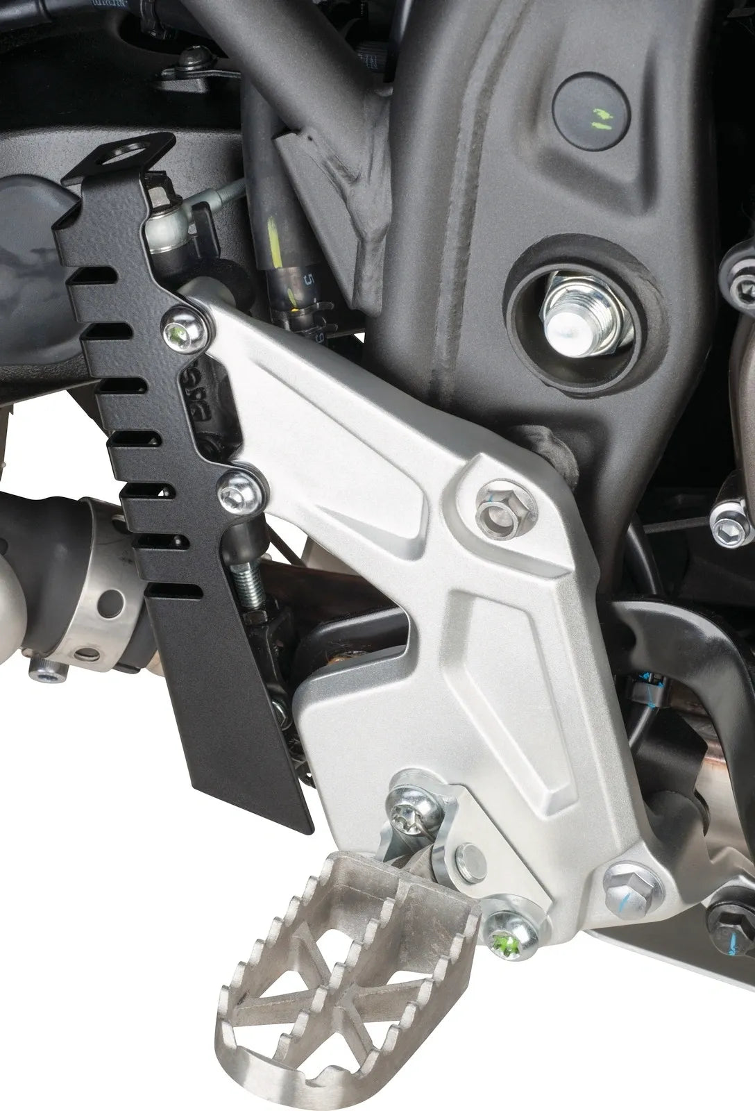 KEDO Rear Brake Master Cylinder - Protector/Cover - 'Full' - Stainless Steel Black Coated - T700 Ténéré700 (XTZ690)