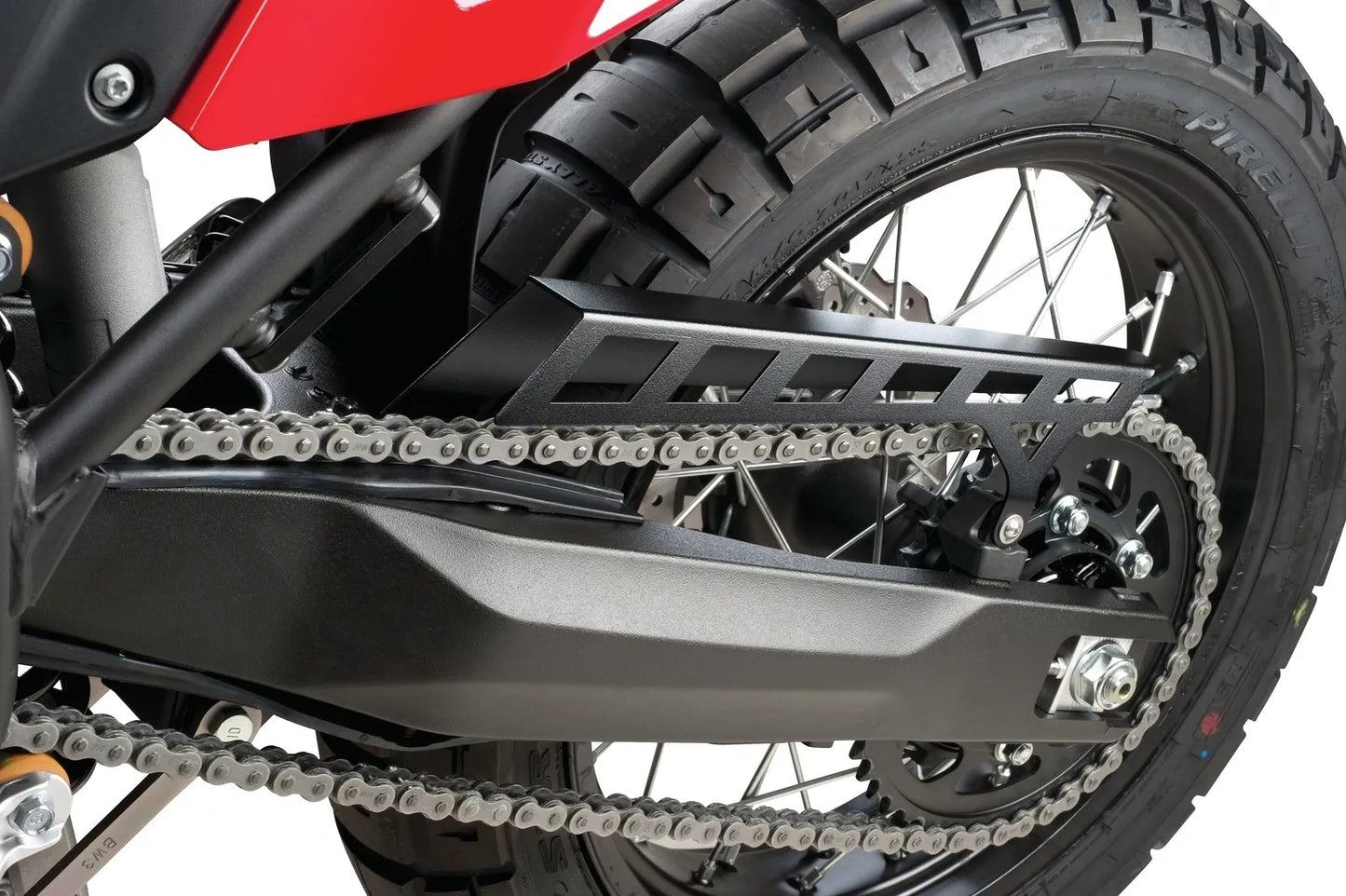 KEDO Chain Guard/Cover - Aluminum Black Coated - T700 Ténéré700 (XTZ690)