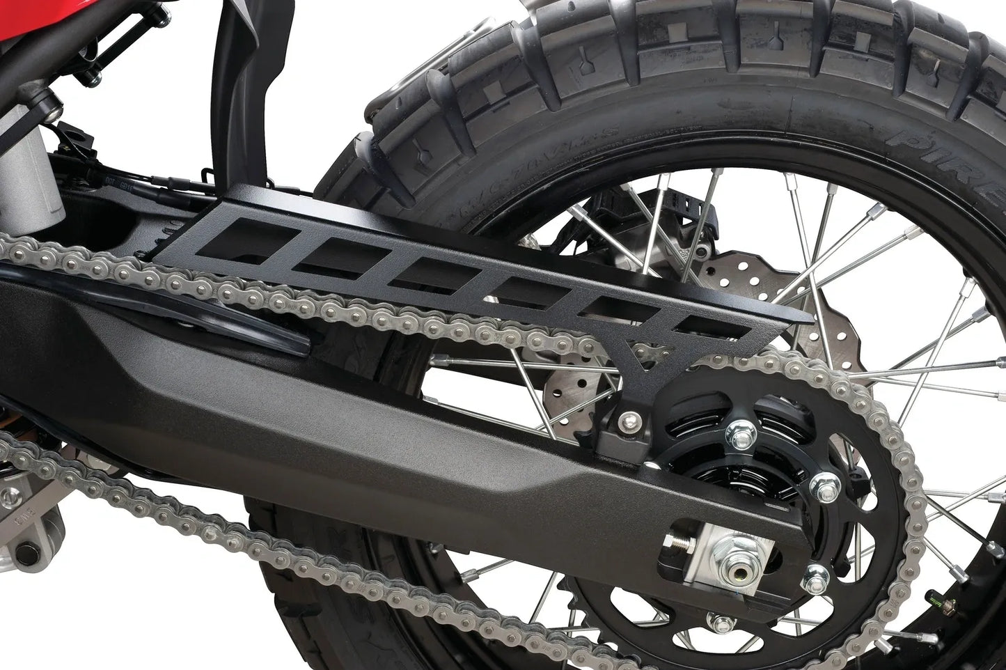 KEDO Chain Guard/Cover - Aluminum Black Coated - T700 Ténéré700 (XTZ690)