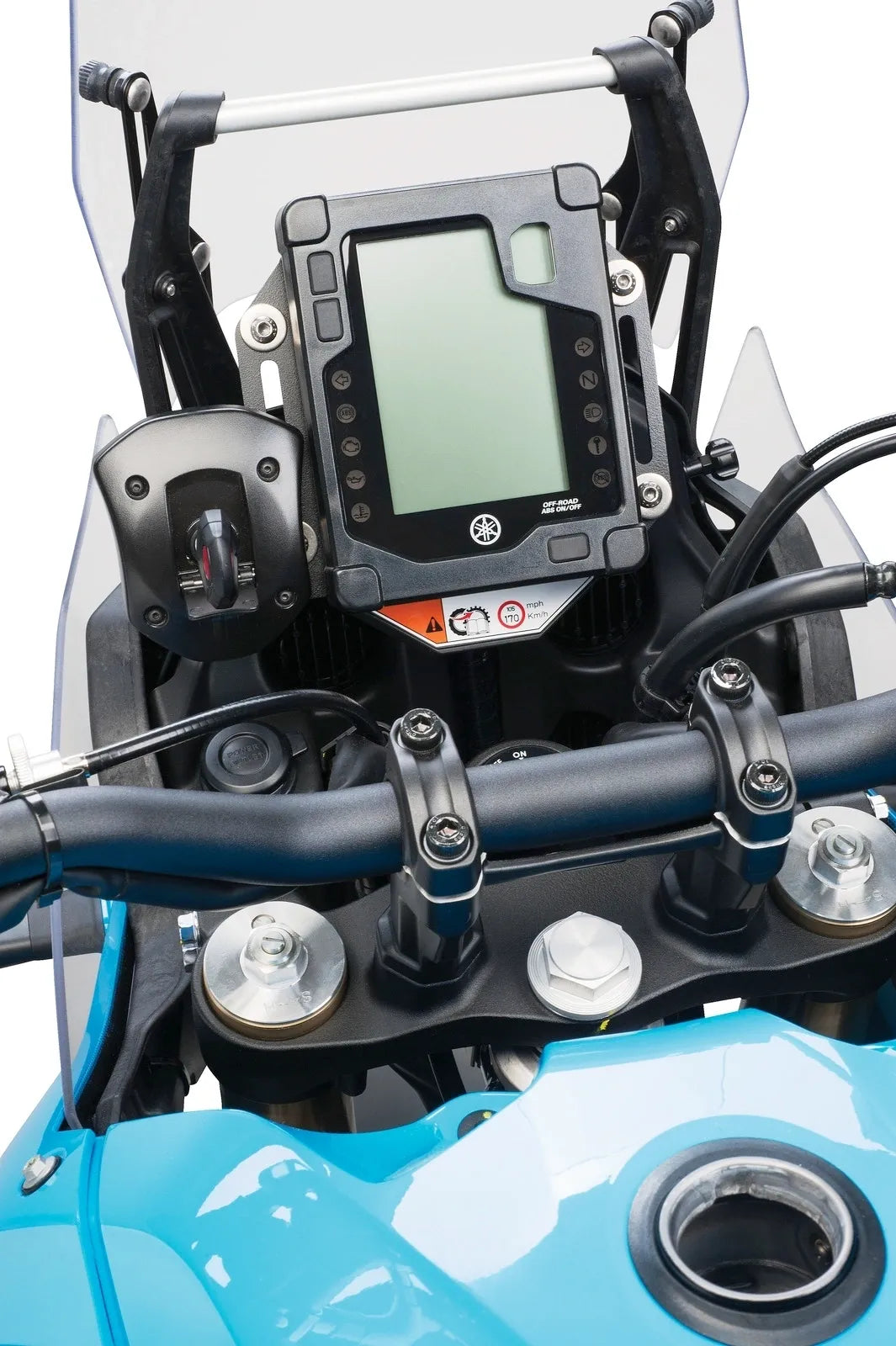 KEDO Fuel Cap Holder - Stainless Steel Black Coated - T700 Ténéré700 (XTZ690)