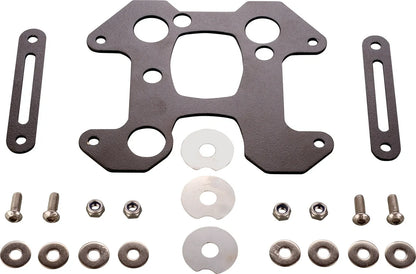 Base Plate for Cockpit- 'X-Sheet' - Stainless Steel Black Coated - T700 Ténéré700 (XTZ690)