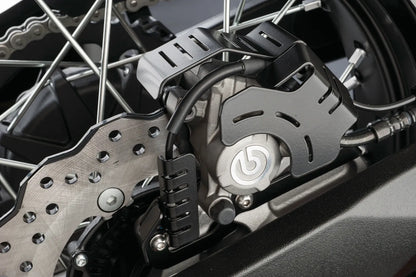KEDO Rear Brake Caliper - Protector/Cover - Stainless Steel Black Coated - T700 Ténéré700 (XTZ690)