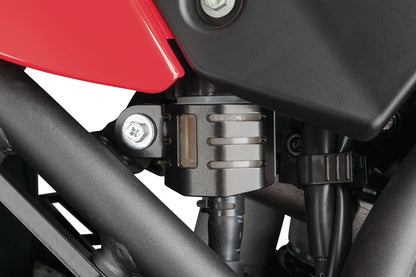 KEDO Rear Brake Fluid Reservoir - Protector/Cover - Aluminum Black Coated - T700 Ténéré700 (XTZ690)