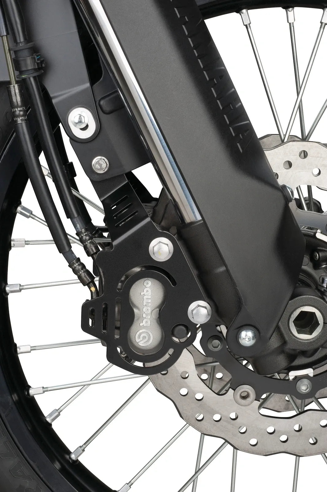 KEDO Front Brake Caliper - Protector/Cover - Set - Stainless Steel Black Coated - T700 Ténéré700 (XTZ690)