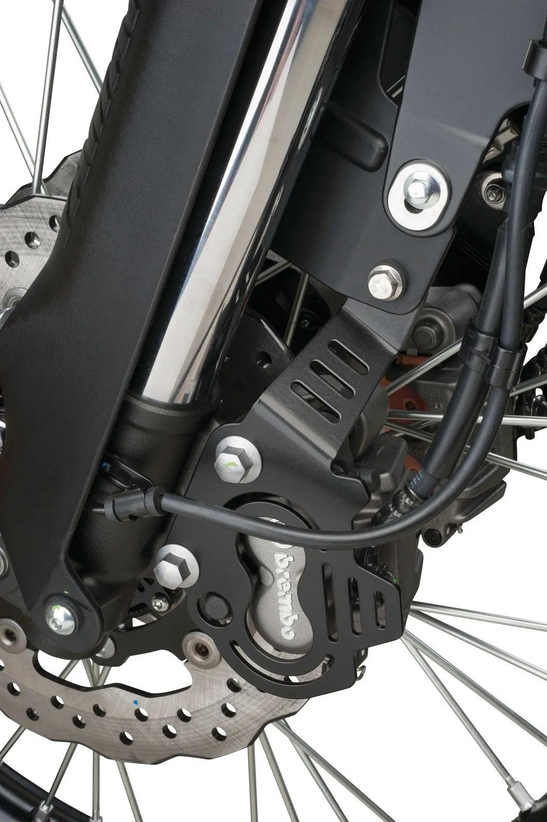 KEDO Front Brake Caliper - Protector/Cover - Set - Stainless Steel Black Coated - T700 Ténéré700 (XTZ690)