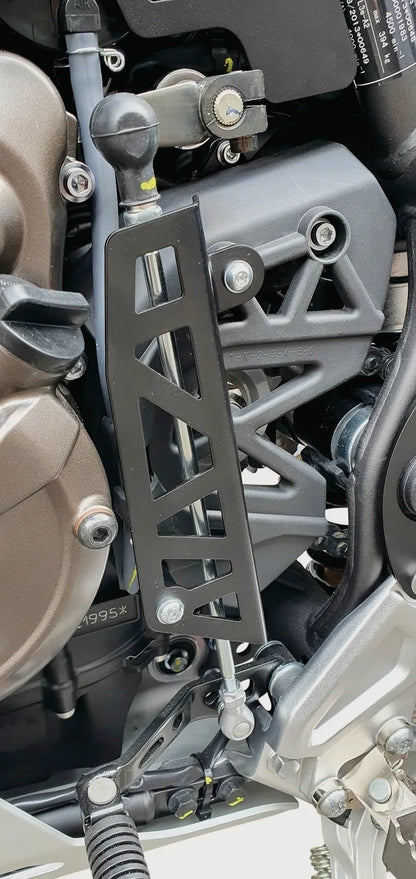 KEDO Shifter Linkage Rod - Protector/Cover - 'Slim' - Stainless Steel Black Coated - T700 Ténéré700 (XTZ690)