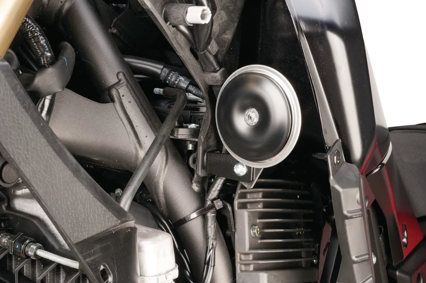 Horn Bracket - Black Stainless Steel -Ténéré 700 T700