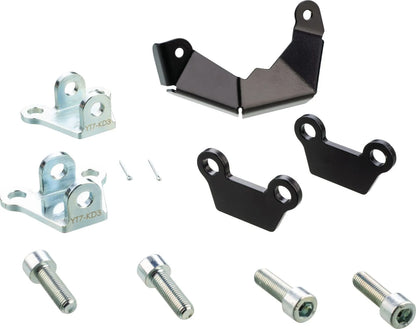 *NEW ITEM* KEDO Footpeg Lowering Brackets - Kit - Stainless Steel - T700 Tenere 700 25-