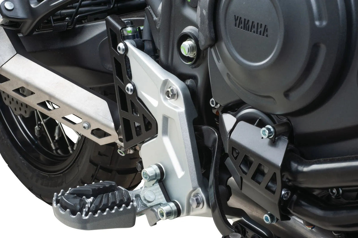*NEW ITEM* KEDO Footpeg Lowering Brackets - Kit - Stainless Steel - T700 Tenere 700 25-