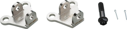 KEDO Footpeg Lowering Brackets - Kit - Stainless Steel - T700 Ténéré700 (XTZ690)