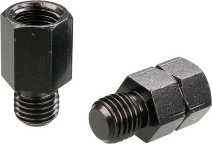 Mirror Adapter Set - Black - Universal/Mirrors with RH Thread - Universal