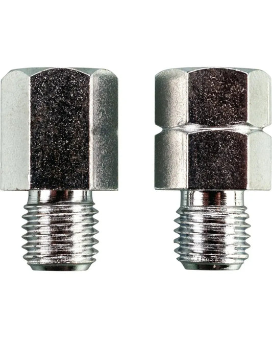 *NEW ITEM* Mirror Adapter Set - Chrome-plated, Set of 2 - YAMAHA Universal