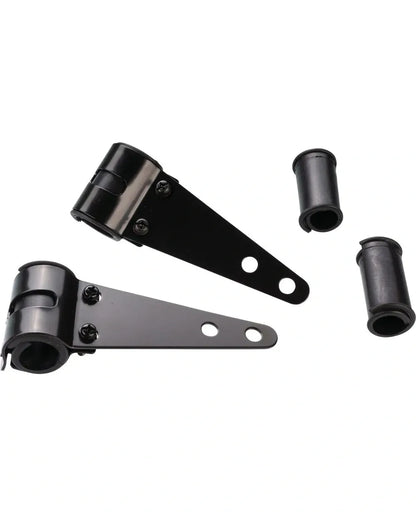 *NEW ITEM* Headlamp Bracket Set - 30-38mm, Black, 1 Pair - XT500 TT500 SR500 Universal