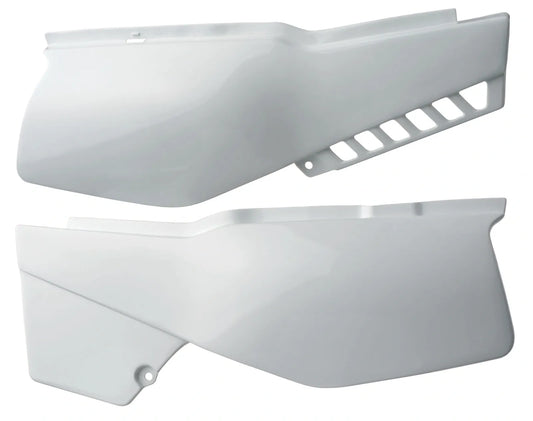 Side Cover Set, White (1 Pair/2 Pieces) - XT600 '87-'89