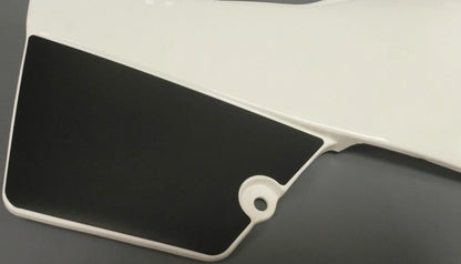 Side Cover Decal 'Lower Black Corner' - for Left Side Cover - XT600 '87-'89