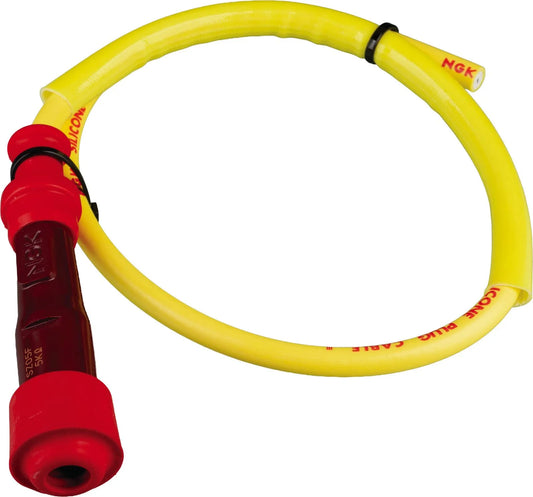 *NEW ITEM* Universal High-Performance Ignition Cable with 0° Connector (5K Ohm), 50cm long (silicone) - Universal