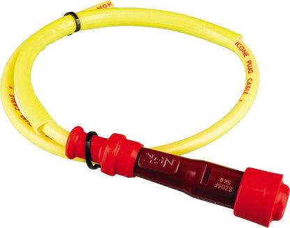 *NEW ITEM* Universal High-Performance Ignition Cable with 0° Connector (5K Ohm), 50cm long (silicone) - Universal