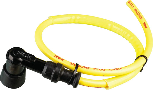 *NEW ITEM* Performance Silicone Ignition Cable with Spark Plug Terminal (5k Ohm), Length 50cm - Universal