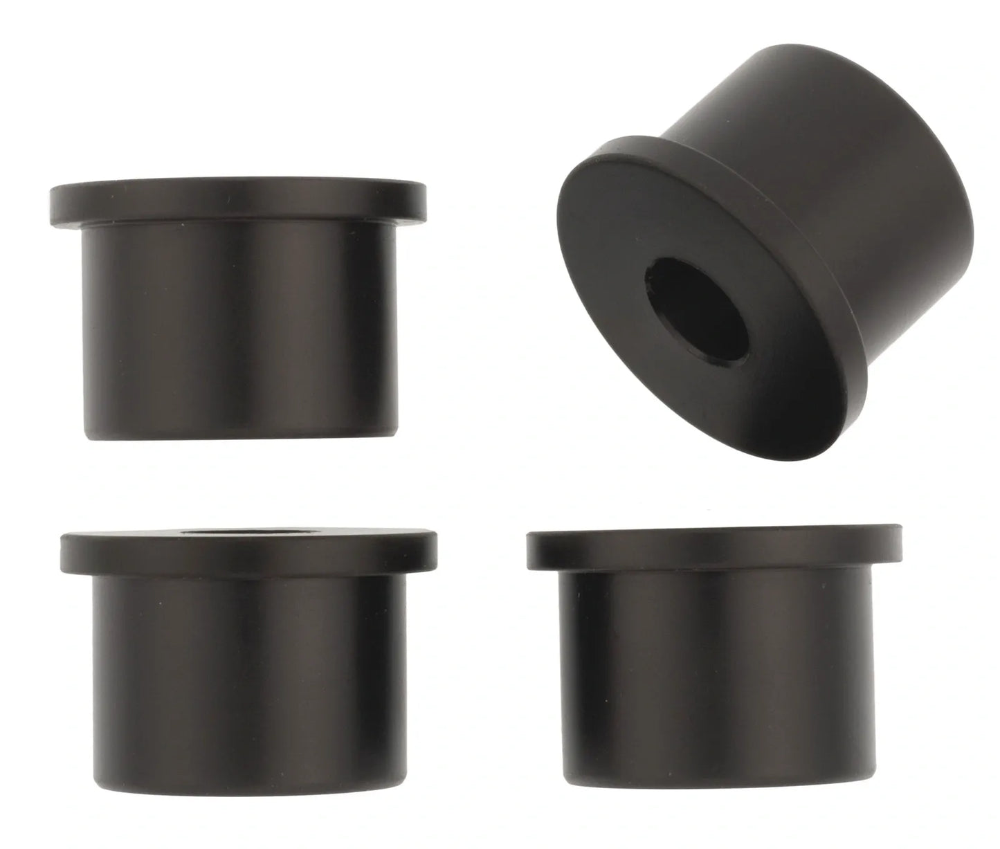 Top Triple Clamp/Yoke - Bushings (Massive) - for Handlebar Clamps, Black Plastic, Set of 4 - XT550 XT600/Z/E+K XTZ660 XTZ750 TDM850