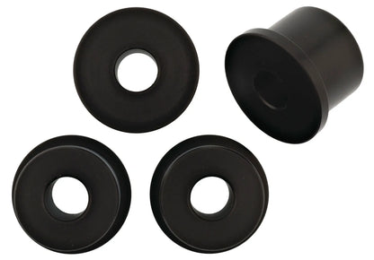 Top Triple Clamp/Yoke - Bushings (Massive) - for Handlebar Clamps, Black Plastic, Set of 4 - XT550 XT600/Z/E+K XTZ660 XTZ750 TDM850