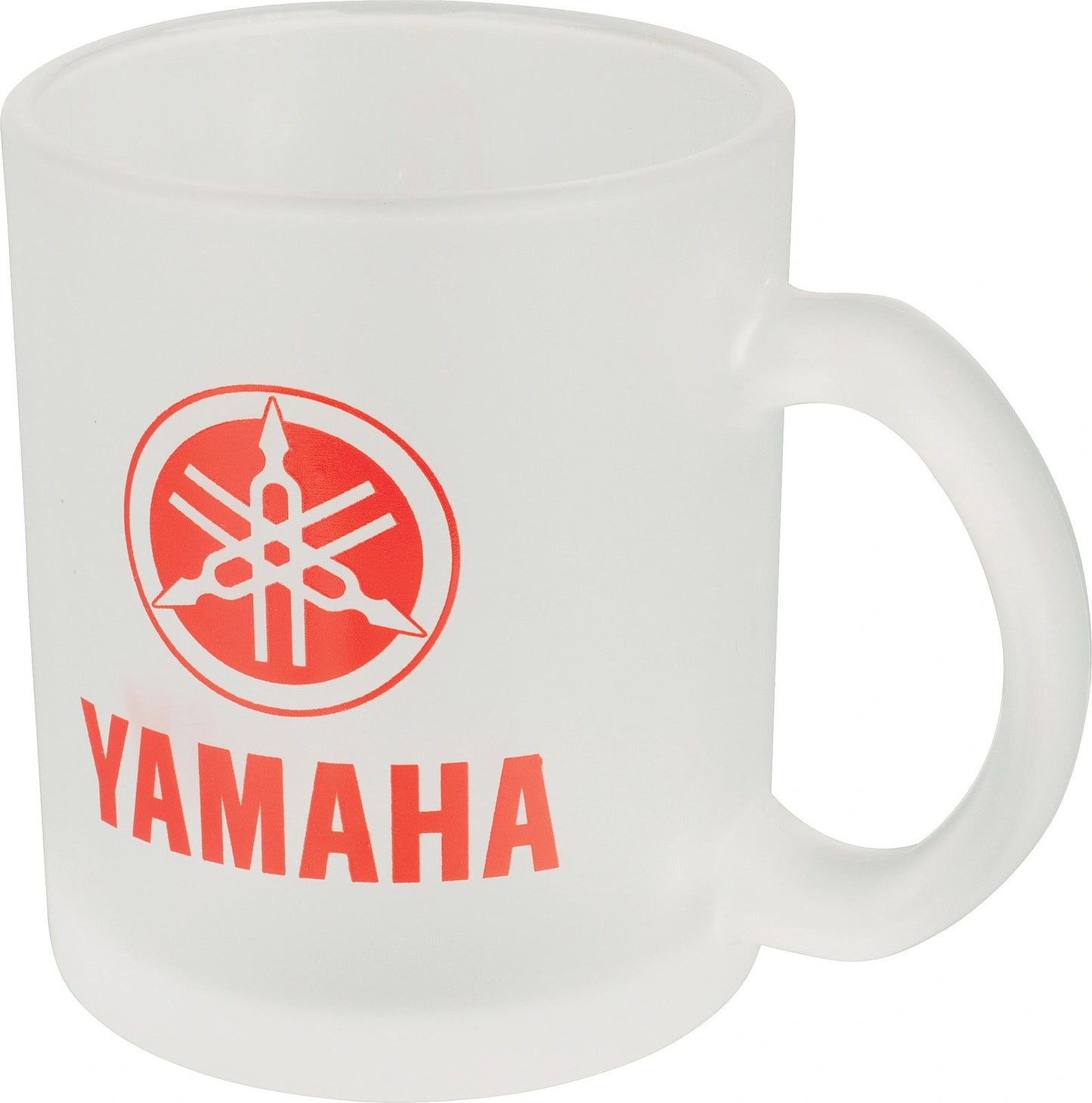 OEM YAMAHA - Glass Coffee/Tea Mug - with YAMAHA Tuning Fork Corporate Logo - Universal