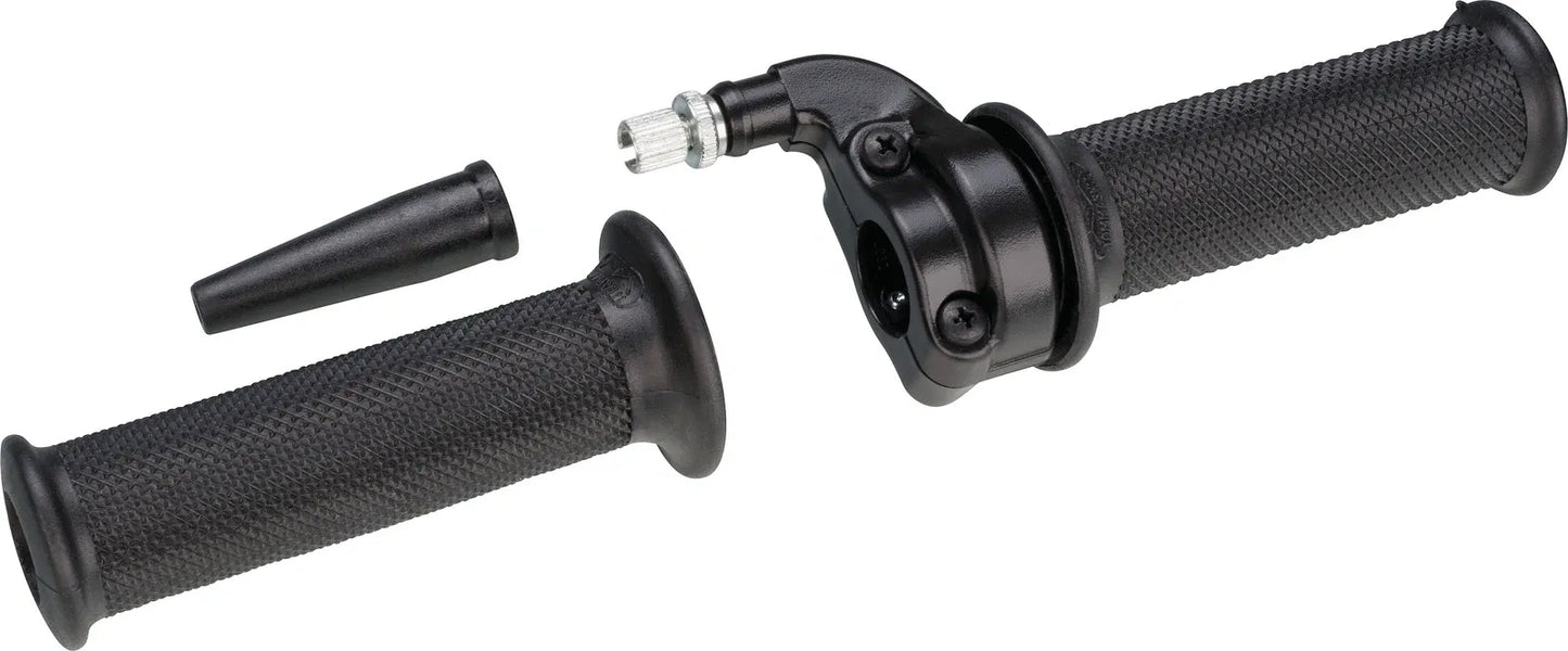 Throttle Tube Kit - 'Cross' - with Grips - XT500 TT500 SR500 Universal