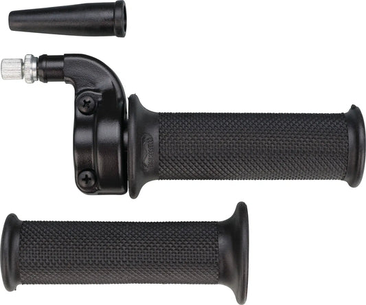 Throttle Tube Kit - 'Cross' - with Grips - XT500 TT500 SR500 Universal