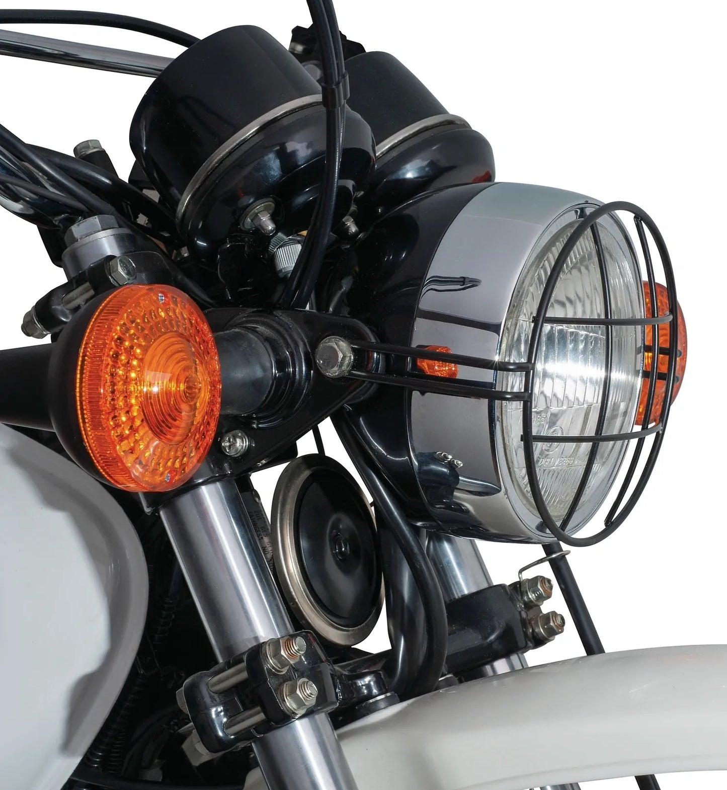 Black Headlight Grille - 'X Country' - XT500 XT250 Universal