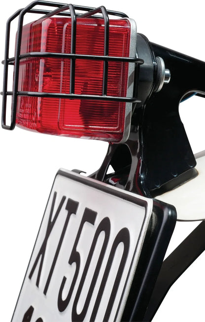 Taillight Grill 'XCountry', Black coated - SR250 XT250 SR400 SR500 XT500/S