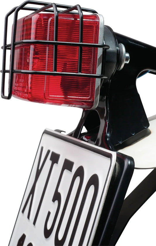 Taillight Grill 'XCountry', Black coated - SR250 XT250 SR400 SR500 XT500/S