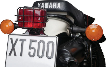 Taillight Grill 'XCountry', Black coated - SR250 XT250 SR400 SR500 XT500/S