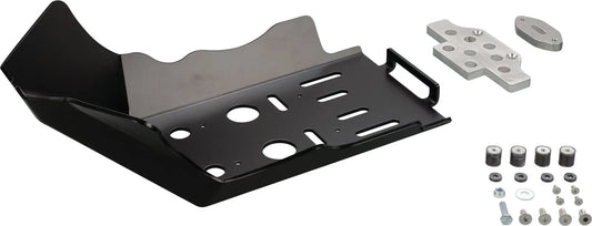*NEW ITEM* Heavy Duty Aluminum Engine Guard/Skid Plate - 4mm Black-coated Aluminum - XT250