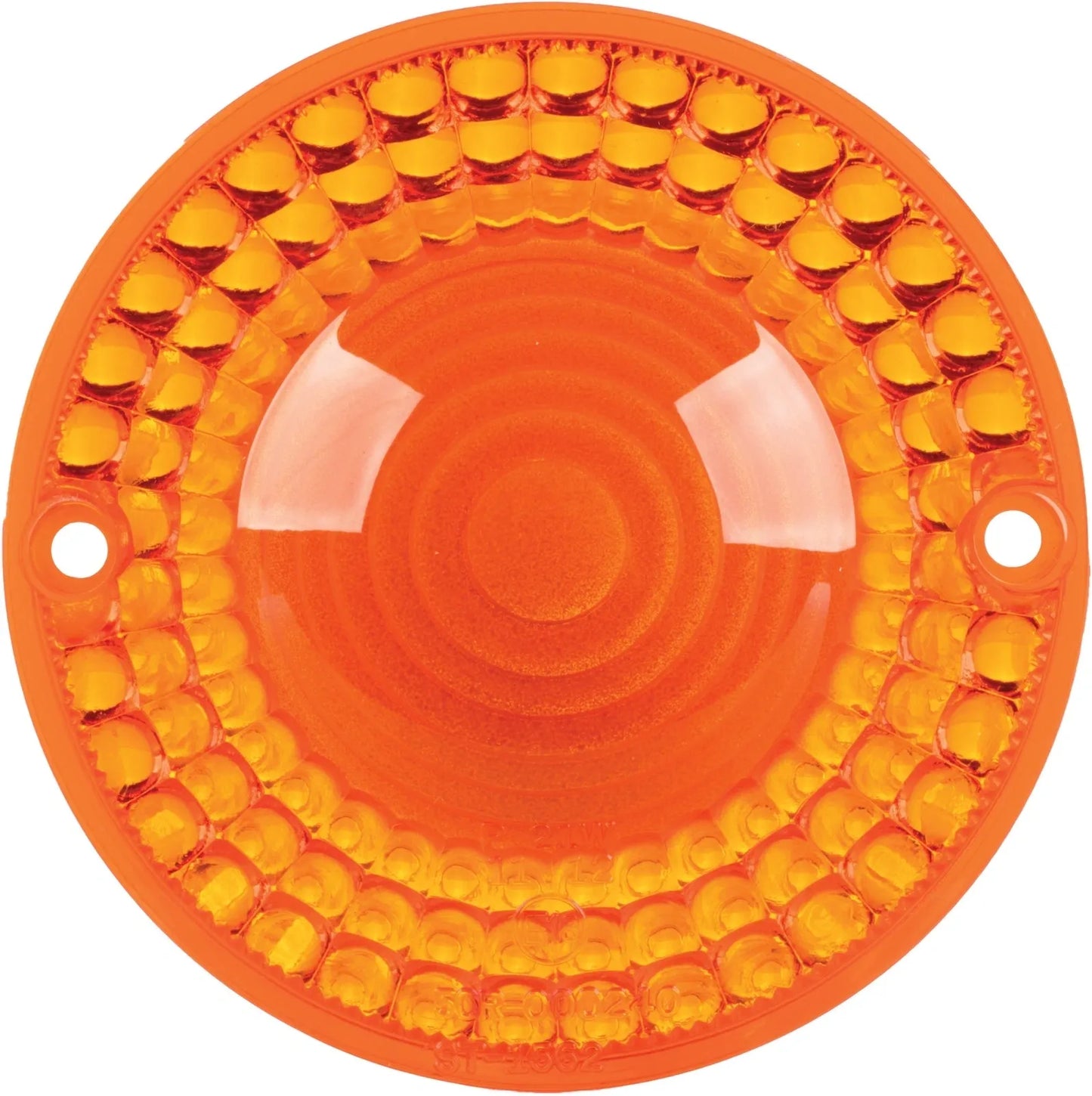 Front/Rear Turn Signal Indicator - Replacement Lens - 'Matte' Amber - XT500 XT250 Universal