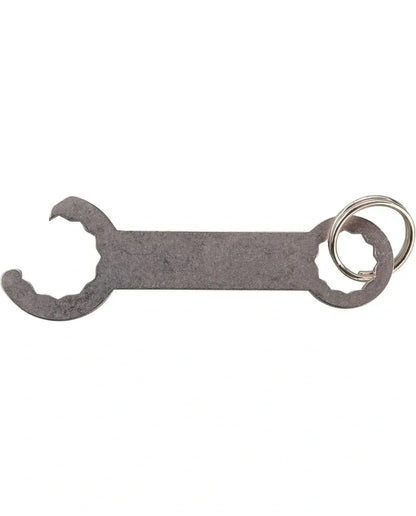 *NEW ITEM* Key Fob - Stainless Steel - Tool with 10mm/13mm External Hex + Bottle Opener - XT500 TT500 SR500 XT/TT Universal