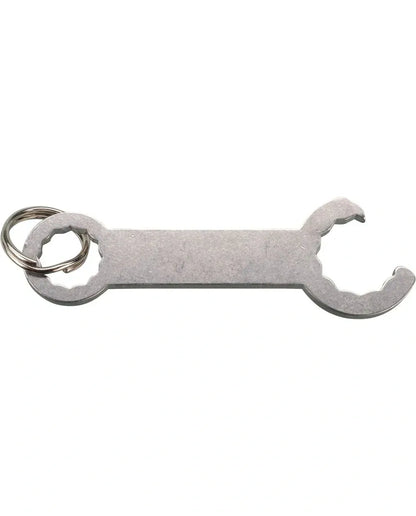*NEW ITEM* Key Fob - Stainless Steel - Tool with 10mm/13mm External Hex + Bottle Opener - XT500 TT500 SR500 XT/TT Universal