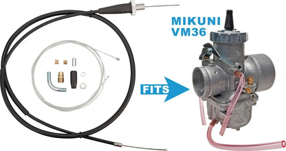 Throttle Cable Kit - 'Do-It-Yourself' - XT500 TT500 SR500 SR400