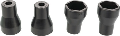 Turn Signal Thread Cover/Caps - for M8 Thread - Black Plastic - 4 Piece Set - Universal