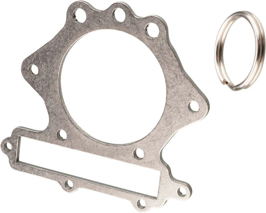 Key Chain - Head Gasket 600cc, 'Two Studs' - 1.5 mm stainless steel - TT600E/S/R/RE, XT600/Z/E/K Universal