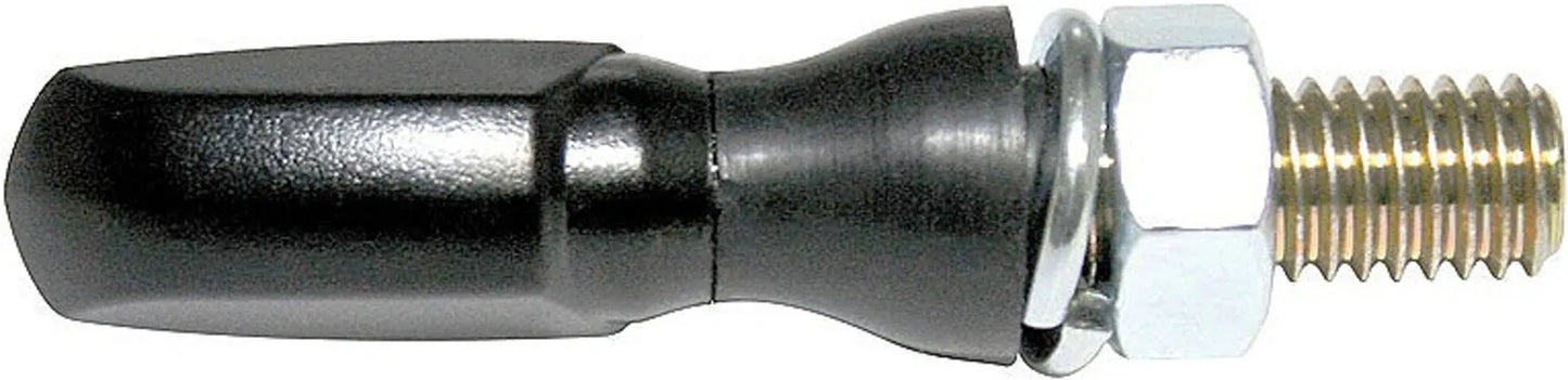 LED Micro Turn Signal Indicator - 'Spark' - Black Plastic Housing - Clear Lens - XT500 TT500 SR500 Universal