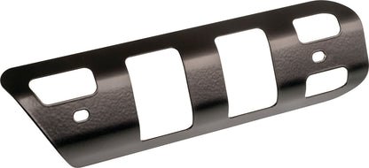 KEDO Silencer Heat Shield - Stainless Steel, Black coated - fits Marving/Bull Silencer Item # 91327/91324 - XT250