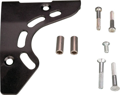 Sprocket Cover 'Racer' Kit - Aluminum Black Coated - SR500 XT500 TT500
